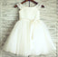 Ivory Lovely Tulle Cheap Flower Girl Dresses, Weding Little Girl Dresses, FGS015