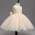 Beige Lace Top Sleeveless Flower Girl Dresses, Popular Tulle Flower Girl Dresses,  FG039 - Wish Gown