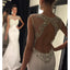 Mermaid Open Back Sexy Long Prom Dresses, BG51141