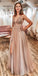 Cheap Beaded Top Tulle Formal Long Evening Prom Dress, BG7003