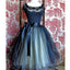 Cap Sleeves Lace Lovely Short Cocktail Cheap Homecoming Dresses, BG51417 - Bubble Gown
