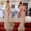 Cap Sleeve Lace Sexy See Through Elegant Long Prom Dress, BG51502