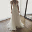 White Off the Shoulder Sweetheart Wedding Bridesmaids Prom Dress, BG51516