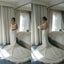 Charming Lace V Neck Elegant Long Wedding Dresses with Long Train, BG51589