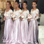 Long Sleeves Lace Top Formal On Sale Wedding Long Bridesmaid Dresses, BG51643