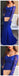 Long Royal Blue Sexy Long Sleeve Lace Prom Dresses, BG51184 - Bubble Gown