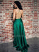 Sexy Backless A-Line Long Evening Cheap Party Prom Dresses,MR7035