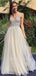 Sweetheart Beaded Deep V Neck Long Backless Evening Prom Dresses, Cheap Custom Prom Dresses, MR7127