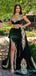 Mermaid Green Velvet Appliques Long Evening Prom Dresses, Cheap Custom Prom Dresses, MR7753