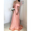 Charming Off the Shoulder Simple Cheap Long Wedding Bridesmaid Dresses, BG51069 - Bubble Gown