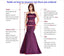 Deep V Neck Backless Lace Tulle Long Evening Prom Dresses, Cheap Sweet Prom Dresses, MR7171