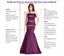 Halter Burgundy Sequin Mermaid Long Evening Prom Dresses, Cheap Custom Prom Dresses, MR7638