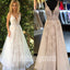 Charming V Neck Popular Inexpensive Cheap Long Prom Dresses, BGP034