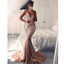 Sequin Spaghetti Strap Mermaid Cheap Long Prom Dresses, BGP223