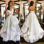 Spaghetti Strap Lace Top Popular Long Elegant Formal Prom Dress, BGP045