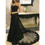 Black Sweetheart Elegant Lace Cheap Long Prom Dresses, BGP210