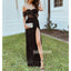 Black Sweetheart Side Split Long Prom Dresses FP1150