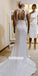 Pretty Halter Mermaid Rinestone Dream Wedding Dresses, BGH048