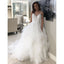 Charming Spaghetti Strap Elegant Inexpensive Bridal Long Wedding Dresses, BGP227