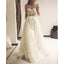 Charming Unique Sweethaert Lace A Line Bridal Long Wedding Dresses, BGP269